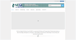 Desktop Screenshot of newenglandparkingcouncil.org